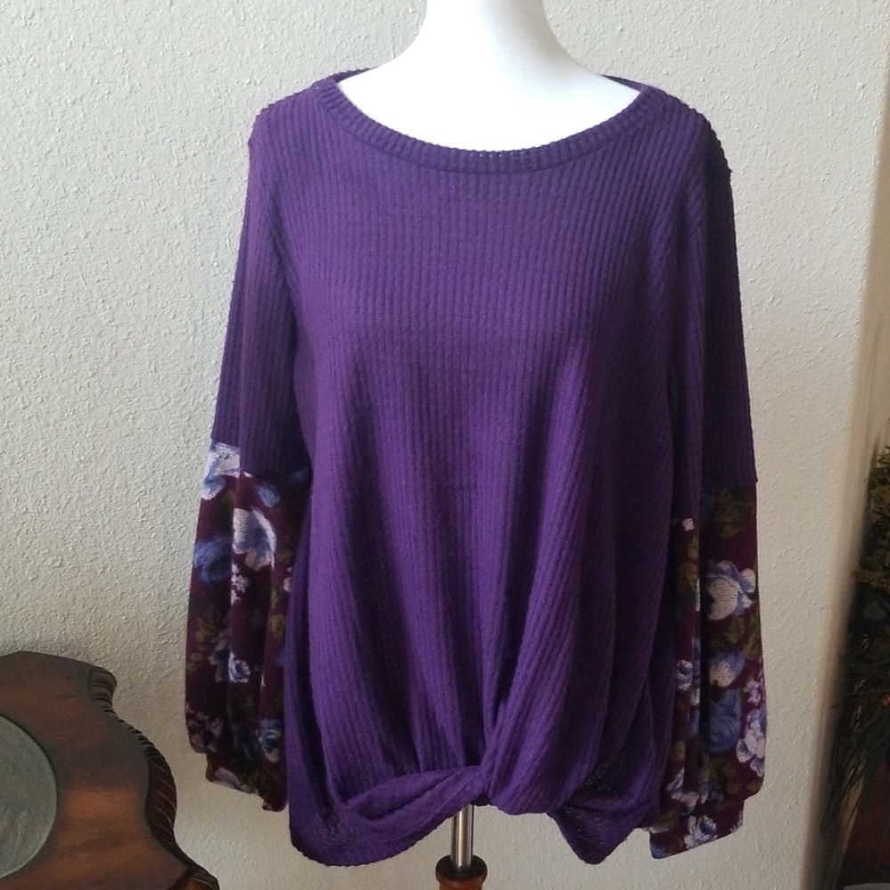NWOT White birch women's top size XL
